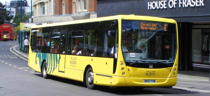 Yellow Buses Volvo B7RLE Plaxton Centro 803